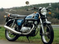 Honda blau